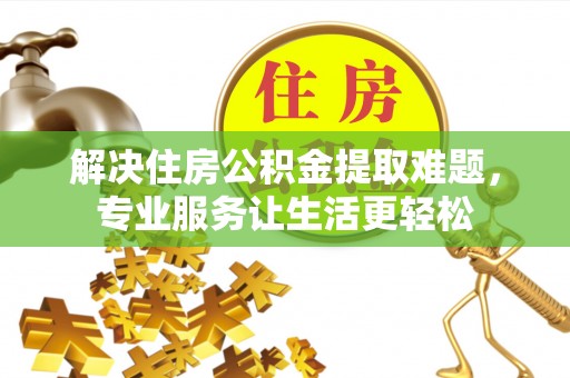 西陵解决住房公积金提取难题，专业服务让生活更轻松