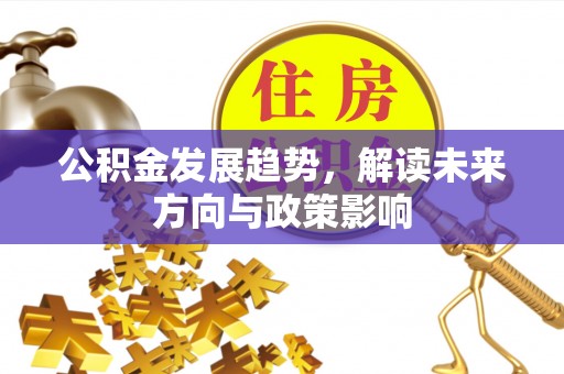西陵公积金发展趋势，解读未来方向与政策影响